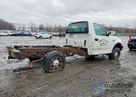 1999 Ford F250 Super Cab из США, поврежденный, VIN NULL